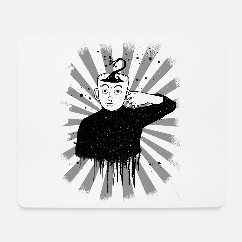 Coffee - Coffee People - Coffee - Coffee - Mouse Pad (horizontal) - white