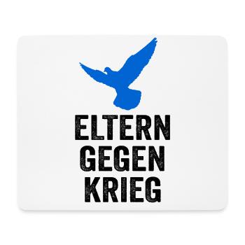 Eltern gegen Krieg - Mousepad (Querformat) - Weiß - Vorne