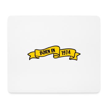 1974 - Mouse Pad (horizontal) - white - Front