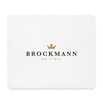 Brockmann Original Familienlogo - Mousepad (Querformat) - Weiß - Vorne