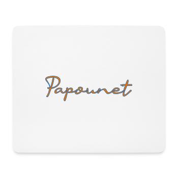 PAPOUNET. PAPA. FÊTE DES PÈRES. BONNE FÊTE PAPA - Tapis de souris (format paysage) - blanc - Devant