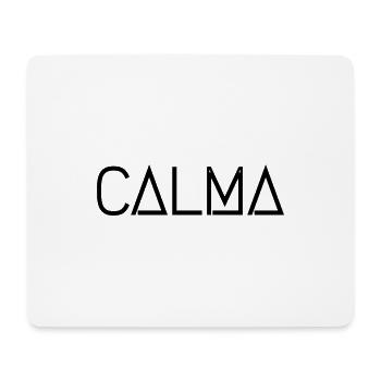 Calma - Tapis de souris (format paysage) - blanc - Devant