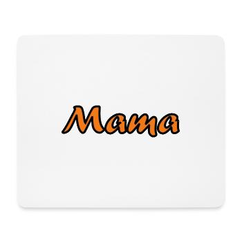 MAMMA. SCHÖNEN MUTTERTAG. MAMA. MUTTERTAG - Mousepad (Querformat) - Weiß - Vorne