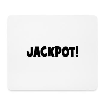 Jackpot - Mousepad (Querformat) - Weiß - Vorne