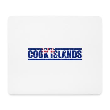 Îles Cook - Tapis de souris (format paysage) - blanc - Devant