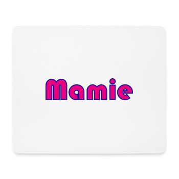 MAMIE. FÊTE DES MÈRES. BONNE FÊTE MAMIE. JE T'AIME - Tapis de souris (format paysage) - blanc - Devant