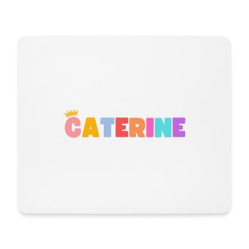 Caterine! Customizable - Mouse Pad (horizontal) - white - Front