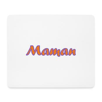 BONNE FÊTE MAMAN. MAMAN. FÊTE DES MÈRES - Tapis de souris (format paysage) - blanc - Devant