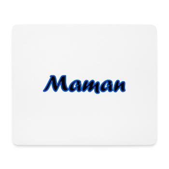 MAMAN. FÊTE DES MÈRES. BONNE FÊTE MAMAN - Tapis de souris (format paysage) - blanc - Devant