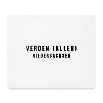 Verden (Aller) Basse-Saxe - Tapis de souris (format paysage) - blanc - Devant