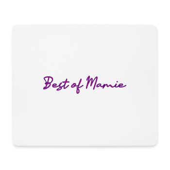 MAMIE. FÊTE DES MÈRES. BONNE FÊTE MAMIE. JE T'AIME - Tapis de souris (format paysage) - blanc - Devant