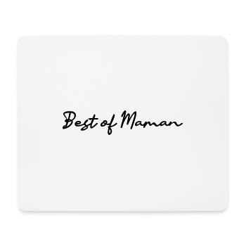 MOTHER's DAY. HAPPY MOTHER'S DAY. MOM - Mouse Pad (horizontal) - white - Front