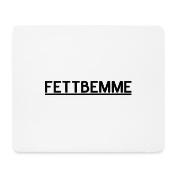Fettbemme Geschenk DDR Ossi Ostdeutschland - Mousepad (Querformat) - Weiß - Vorne