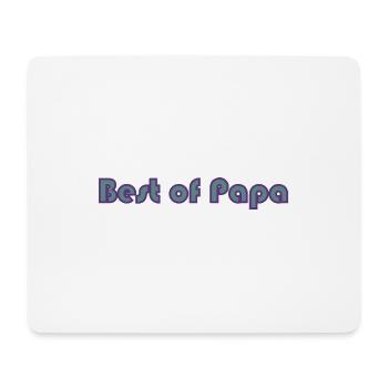 FATHER's DAY. HAPPY BIRTHDAY DAD. DAD. HAPPY BIRTHDAY. - Mouse Pad (horizontal) - white - Front