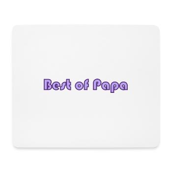 FATHER's DAY. HAPPY BIRTHDAY DAD. DAD. HAPPY BIRTHDAY. - Mouse Pad (horizontal) - white - Front