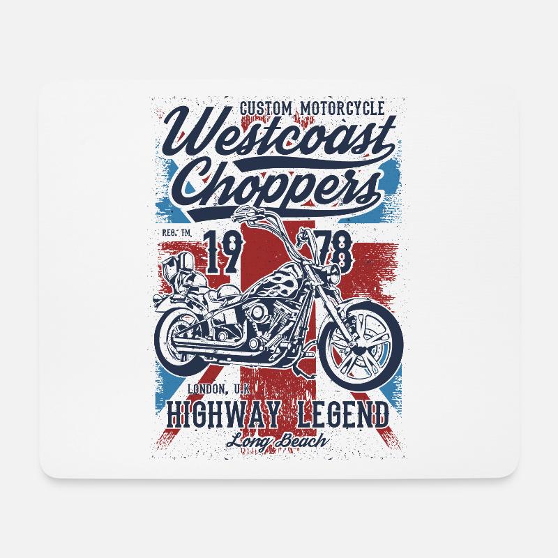 Choppers - Mouse Pad (horizontal) - white