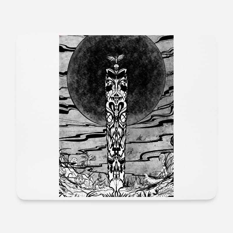 Der dunkle Turm - Mousepad (Querformat) - Weiß