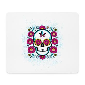 SKull for Shirt - Mousepad (Querformat) - Weiß - Vorne