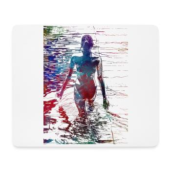 Swimmer sport #swimmer #sport - Mouse Pad (horizontal) - white - Front