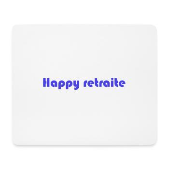RETRAITE. RETRAITE. RETRAITEE. RETRAITE - Tapis de souris (format paysage) - blanc - Devant
