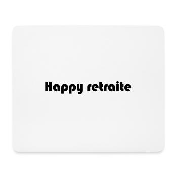 RETRAITE. RETRAITE. RETRAITEE. RETRAITE - Tapis de souris (format paysage) - blanc - Devant