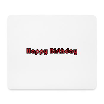ALLES GUTE ZUM GEBURTSTAG. ALLES GUTE ZUM GEBURTSTAG. JAHRESTAG. - Mousepad (Querformat) - Weiß - Vorne