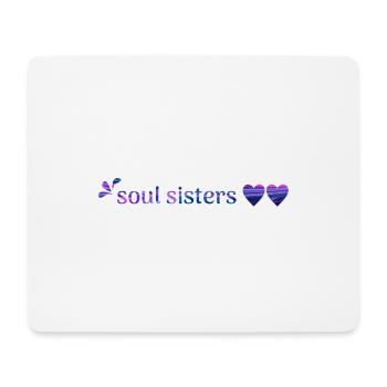 Freunde - Mousepad (Querformat) - Weiß - Vorne