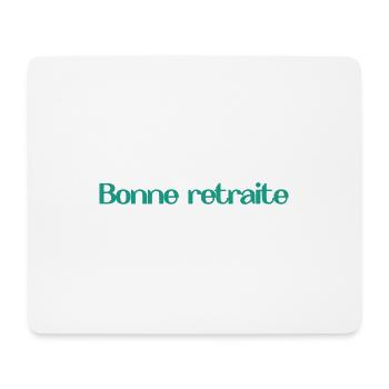 RETIREMENT. HAPPY RETIREMENT. HAPPY RETREAT - Mouse Pad (horizontal) - white - Front
