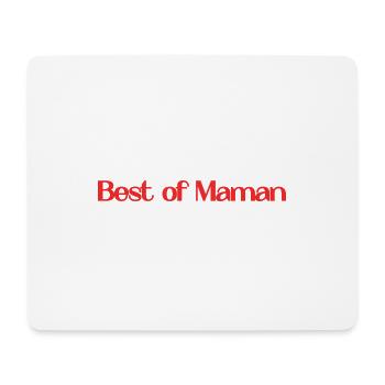 MOTHER's DAY. HAPPY MOTHER'S DAY. MOM - Mouse Pad (horizontal) - white - Front