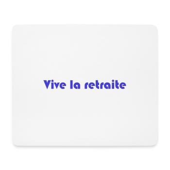 RETIREMENT. RETIREMENT. RETIRED. RETIREMENT - Mouse Pad (horizontal) - white - Front