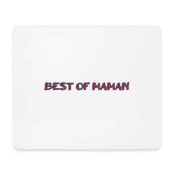 MAMA. MUTTERTAG. SCHÖNEN MUTTERTAG. ICH LIEBE DICH - Mousepad (Querformat) - Weiß - Vorne