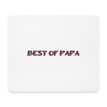 DAD. FATHER's DAY. HAPPY BIRTHDAY DAD. HAPPY BIRTHDAY. - Mouse Pad (horizontal) - white - Front