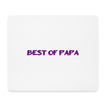 FATHER's DAY. HAPPY BIRTHDAY DAD. DAD. HAPPY BIRTHDAY. - Mouse Pad (horizontal) - white - Front