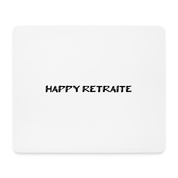 RETIREMENT. RETIREMENT. RETIRED. SENIOR. GRANNY. GRANDPA - Mouse Pad (horizontal) - white - Front