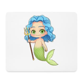 MOSBIES Aquarius horoscope star sign gift - Mouse Pad (horizontal) - white - Front