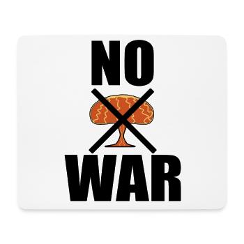 Peace No War No War - Mouse Pad (horizontal) - white - Front