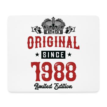 1988 limited edition - Mousepad (Querformat) - Weiß - Vorne