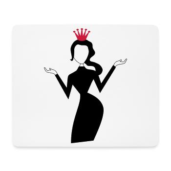 Topmodel - Mousepad (Querformat) - Weiß - Vorne