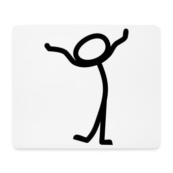 Comic - Mousepad (Querformat) - Weiß - Vorne