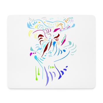 TRIBAL 30 05 - Mouse Pad (horizontal) - white - Front