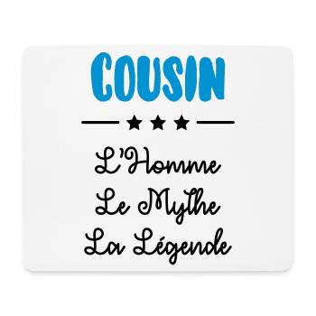 Cousin - Cousine - Famille - Naissance - Bébé - Mouse Pad (horizontal) - white - Front