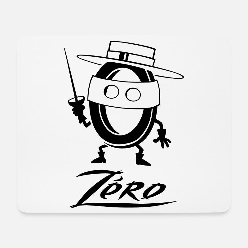 Super zero flex - Mouse Pad (horizontal) - white