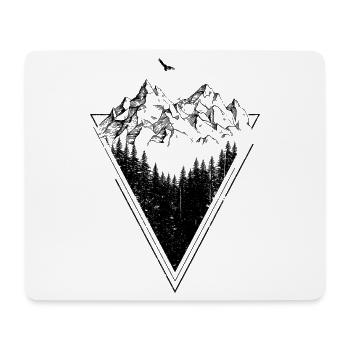 Mountain - Mouse Pad (horizontal) - white - Front