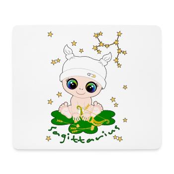 sternzeichen_sagitarius - Tapis de souris (format paysage) - blanc - Devant