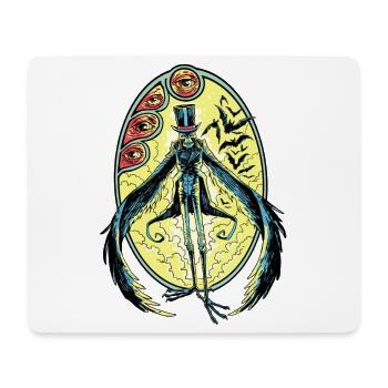 MR. SMART DARKNESS - Mousepad (Querformat) - Weiß - Vorne