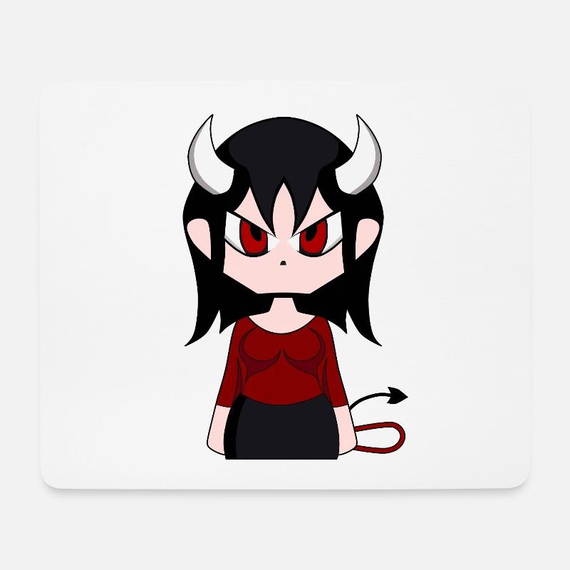 She-devil - Mouse Pad (horizontal) - white