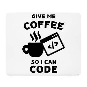 Coder Statement Career Job Earn Money Profession - Mouse Pad (horizontal) - white - Front