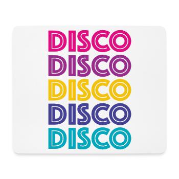 Disco Disco Disco - Mousepad (Querformat) - Weiß - Vorne