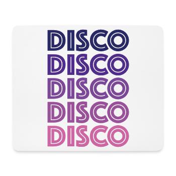 Disco Disco Disco - Mousepad (Querformat) - Weiß - Vorne