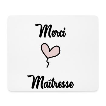 GELIEBTE - Mousepad (Querformat) - Weiß - Vorne